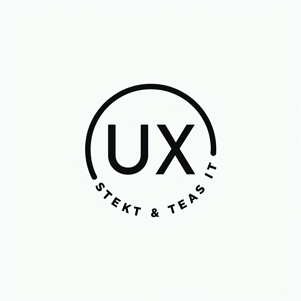 Simple Atlantic UX Academy Galway logotype featuring clean sans-serif lettering and a minimal wave underline, designed for easy recognition without complex shapes.